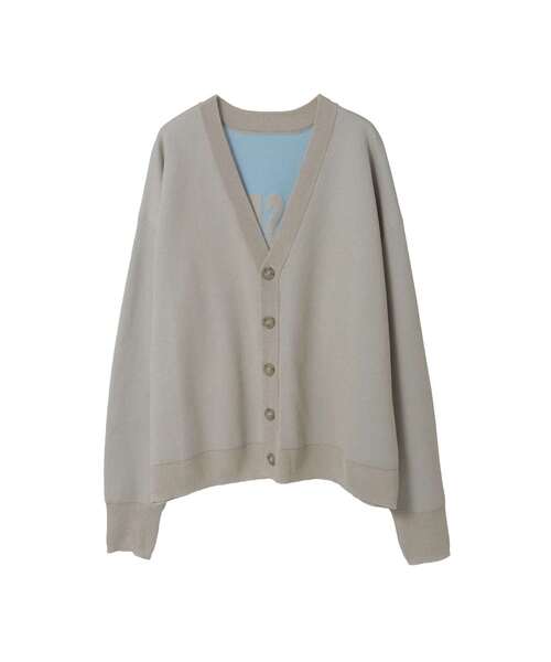 CONVERSE TOKYO(コンバーストウキョウ)の「BACK LOGO SUMMER KNIT CARDIGAN(カーディガン/ボレロ・レディース・グレー/ブラック/ブルー・FREE)」の14枚目の写真