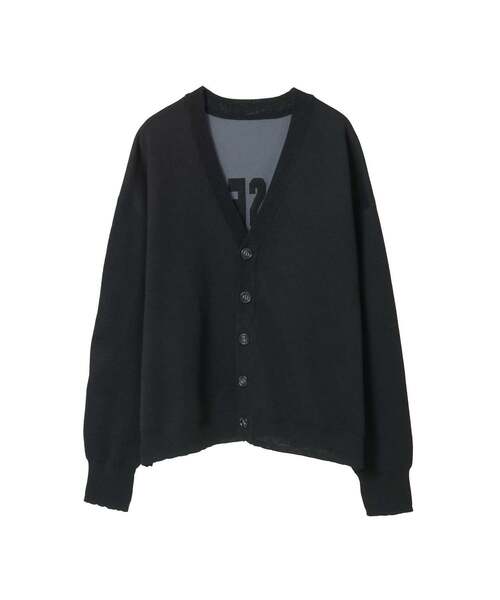 CONVERSE TOKYO(コンバーストウキョウ)の「BACK LOGO SUMMER KNIT CARDIGAN(カーディガン/ボレロ・レディース・グレー/ブラック/ブルー・FREE)」の12枚目の写真