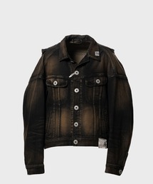 Maison MIHARA YASUHIRO（メゾンミハラヤスヒロ）の「【MIHARAYASUHIRO/ミハラヤスヒロ】Vest Combined Denim Jacket (A16BL023 DENIM JACKET)（デニムジャケット）」