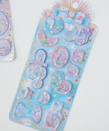 Jelly moo（ジェリームー）の「【 Jelly moo / ジェリームー 】 マーメイド シャカシャカ ウォーターシール / ステッカー（ステッカー/テープ）」