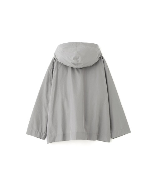 MHL.（エムエイチエル）の「PAPER COTTON NYLON（シャツ/ブラウス・レディース・オフホワイト/グレー・2/1）」の9枚目の写真