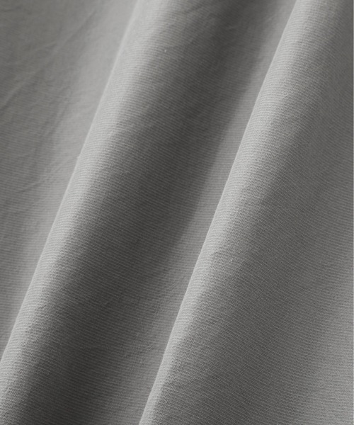 MHL.（エムエイチエル）の「PAPER COTTON NYLON（シャツ/ブラウス・レディース・オフホワイト/グレー・2/1）」の11枚目の写真