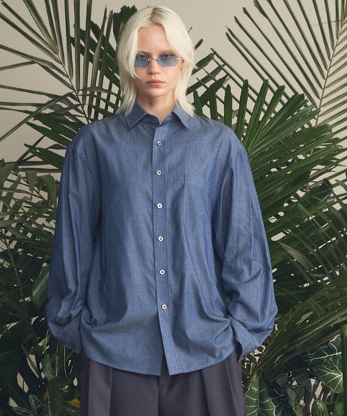 メゾンスペシャル　デニムシャツ UNISEX》2.25oz Super Light Prime-Over Sheer Denim Shirts/2.25oz