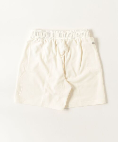 CONVERSE（コンバース）の「コンバース  SIDE POCKET SW SHORTS L サイドポケットスウェットショーツ（スウェットパンツ・レディース・オフホワイト/チャコールグレー・S/M/L）」の3枚目の写真