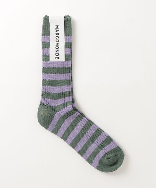 MARCOMONDE（マルコモンド）の「MARCOMONDE / ソックス（ソックス/靴下・レディース・グリーン系その他/マスタード/オレンジ系その他・FREE）」の2枚目の写真