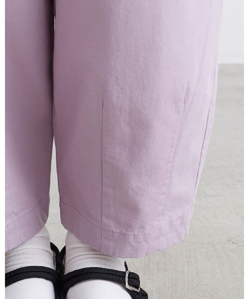 salle de bal(サルデバル)の「【 HEAVENLY / ヘブンリー 】Cotton Twill Cocoon Pants 2612121 DLI(その他パンツ・レディース・ラベンダー/ピンク/ブラック/オフホワイト・FREE)」の9枚目の写真