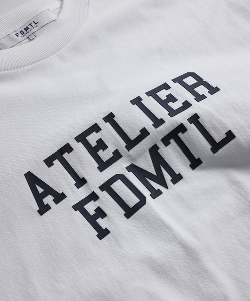 FDMTL（ファンダメンタル）の「FDMTL/ファンダメンタル/ATELIER TEE（Tシャツ/カットソー・メンズ・ホワイト/ネイビー・4/3/2）」の4枚目の写真
