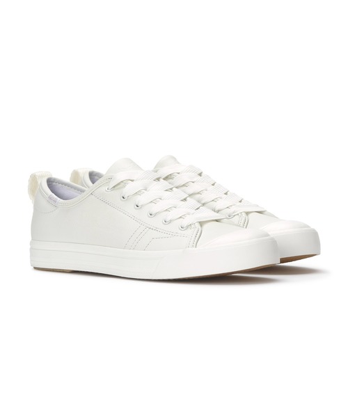 Keds（ケッズ）の「Keds ケッズ クルーズ レザー ホワイト（スニーカー・レディース・ホワイト・25.0cm/24.5cm/24.0cm/23.5cm/23.0cm/22.5cm）」の3枚目の写真