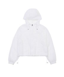 WELLBEING EXPRESS（ウェルビーイングエクスプレス）の「Ripstop Crop Windbreaker White（ナイロンジャケット）」