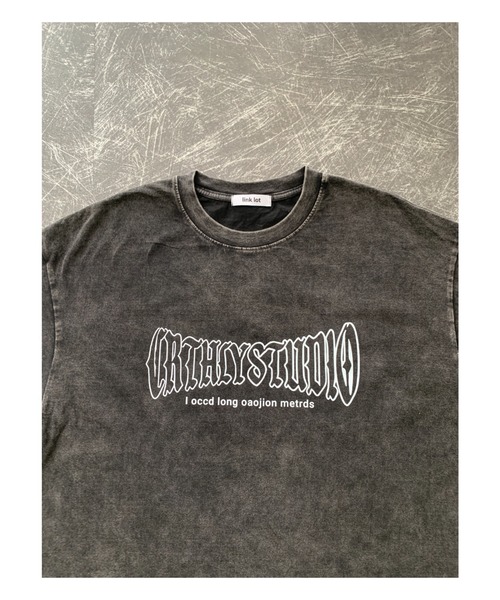 link lot(リンクロット)の「バックムーンプリントピグメントTシャツ(Tシャツ/カットソー・メンズ・ピンク/ブラック・M/L)」の14枚目の写真