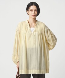 art グリーンレーベルリラクシング ロングブラウス green label relaxing｜グリーンレーベル リラクシングのシャツ