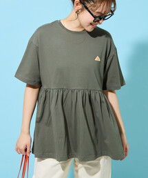 限定展開 KELTY × FREAK'S STORE/ケルティ 別注 切り替え 半袖チュニック(接触冷感・吸水速乾・UVカット・遮熱)
