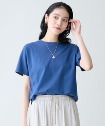 ANY（エニィ）の「プレミアムコットンベーシックＴシャツ（Tシャツ/カットソー）」
