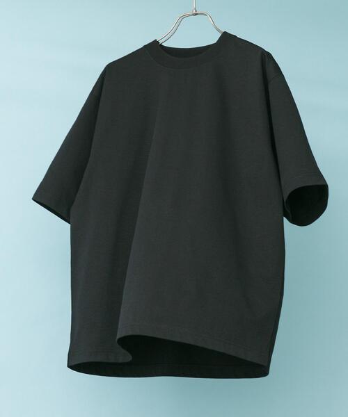 URBAN RESEARCH DOORS（アーバンリサーチドアーズ）の「クイックドライ ショートスリーブTシャツ（Tシャツ/カットソー・メンズ・ネイビー/ホワイト系その他/ホワイト/グリーン系その他/ブラック/ブラック系その他・LARGE/MEDIUM/SMALL/X-LARGE）」の4枚目の写真