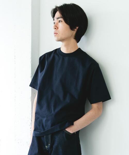 URBAN RESEARCH DOORS（アーバンリサーチドアーズ）の「クイックドライ ショートスリーブTシャツ（Tシャツ/カットソー・メンズ・ネイビー/ホワイト系その他/ホワイト/グリーン系その他/ブラック/ブラック系その他・LARGE/MEDIUM/SMALL/X-LARGE）」の16枚目の写真