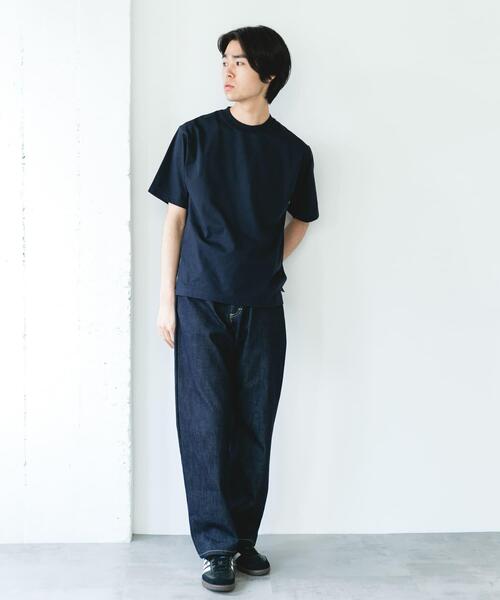 URBAN RESEARCH DOORS（アーバンリサーチドアーズ）の「クイックドライ ショートスリーブTシャツ（Tシャツ/カットソー・メンズ・ネイビー/ホワイト系その他/ホワイト/グリーン系その他/ブラック/ブラック系その他・LARGE/MEDIUM/SMALL/X-LARGE）」の18枚目の写真