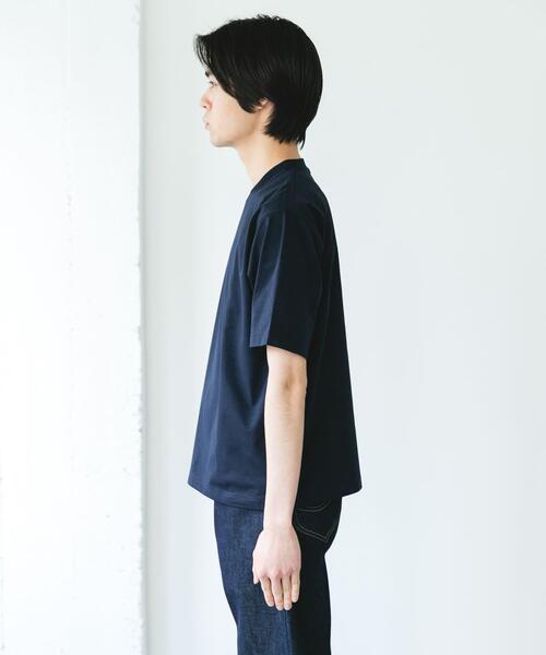 URBAN RESEARCH DOORS（アーバンリサーチドアーズ）の「クイックドライ ショートスリーブTシャツ（Tシャツ/カットソー・メンズ・ネイビー/ホワイト系その他/ホワイト/グリーン系その他/ブラック/ブラック系その他・LARGE/MEDIUM/SMALL/X-LARGE）」の21枚目の写真