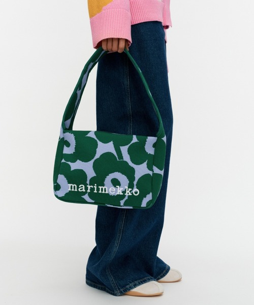 marimekko マリメッコ ショルダーバッグ パル  ナイロン    グリーン レディース / 241006002936 marimekko（マリメッコ） ショルダーバッグ バッグ Unikko / Carry All