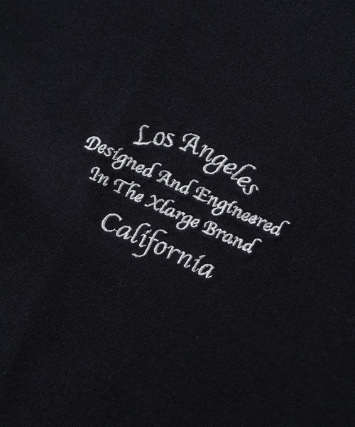 XLARGE(エクストララージ)の「VARSITY S/S TEE(Tシャツ/カットソー・メンズ・パープル/ホワイト/ブラック・S/M/L/XL)」の5枚目の写真