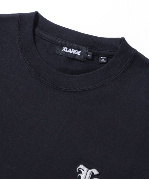 XLARGE(エクストララージ)の「VARSITY S/S TEE(Tシャツ/カットソー・メンズ・パープル/ホワイト/ブラック・S/M/L/XL)」の8枚目の写真