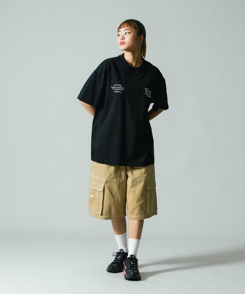 XLARGE(エクストララージ)の「VARSITY S/S TEE(Tシャツ/カットソー・メンズ・パープル/ホワイト/ブラック・S/M/L/XL)」の14枚目の写真