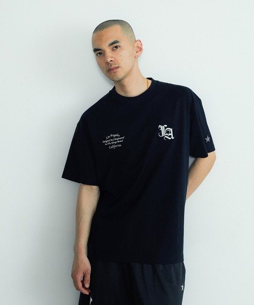 XLARGE(エクストララージ)の「VARSITY S/S TEE(Tシャツ/カットソー・メンズ・パープル/ホワイト/ブラック・S/M/L/XL)」の12枚目の写真