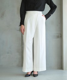N.O.R.C（ノーク）の「【リュクスリネン】ラップトラウザーパンツ（スラックス）」