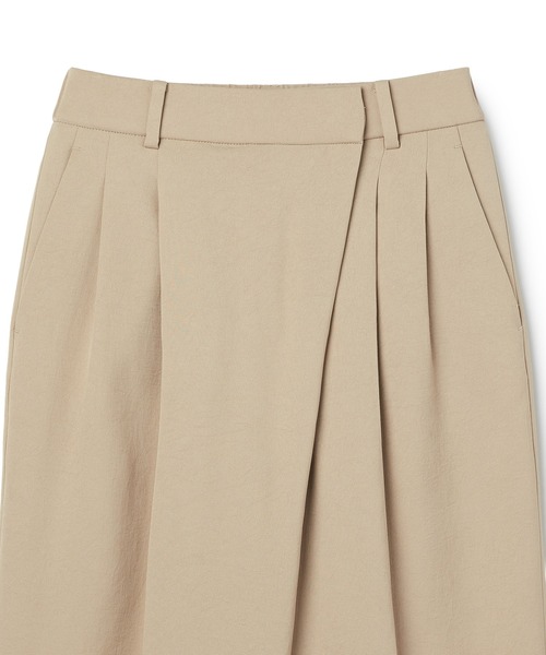 N.O.R.C(ノーク)の「【トリアセリネン】ラップトラウザーパンツ(スラックス・レディース・ホワイト/ベージュ/ネイビー・S/M)」の21枚目の写真