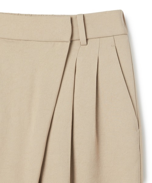 N.O.R.C(ノーク)の「【トリアセリネン】ラップトラウザーパンツ(スラックス・レディース・ホワイト/ベージュ/ネイビー・S/M)」の22枚目の写真