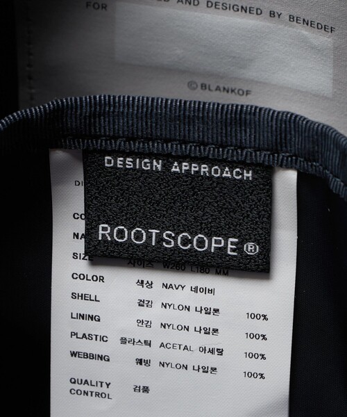 BEAUTY&YOUTH UNITED ARROWS(ビューティーアンドユースユナイテッドアローズ)の「<BLANKOF>サコッシュ バッグ 12(ショルダーバッグ・メンズ・ネイビー・FREE)」の12枚目の写真
