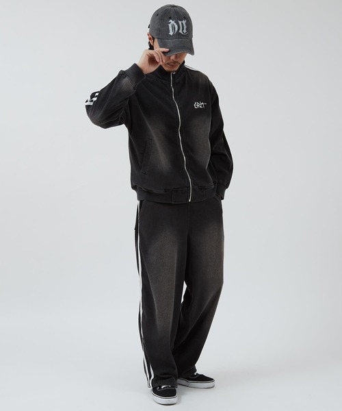 improves(インプローブス)の「刺しゅうロゴ カットデニム トラックジャケット(ジャージ・メンズ・ネイビー/ブラック・LARGE/MEDIUM)」の4枚目の写真
