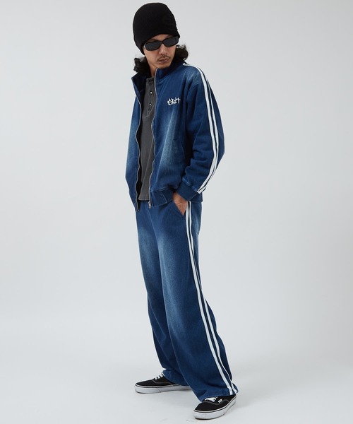 improves(インプローブス)の「刺しゅうロゴ カットデニム トラックジャケット(ジャージ・メンズ・ネイビー/ブラック・LARGE/MEDIUM)」の10枚目の写真