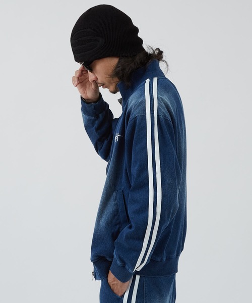 improves(インプローブス)の「刺しゅうロゴ カットデニム トラックジャケット(ジャージ・メンズ・ネイビー/ブラック・LARGE/MEDIUM)」の13枚目の写真
