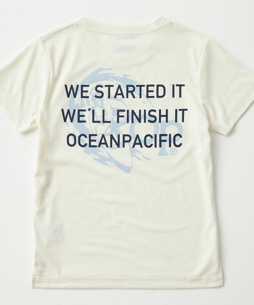 Ocean Pacific(オーシャンパシフィック)の「【OP:オーピー】キッズバックプリントTシャツ(シャツ/ブラウス・キッズ・ホワイト/ライトブルー/ブラック・LARGE/X-LARGE)」の7枚目の写真