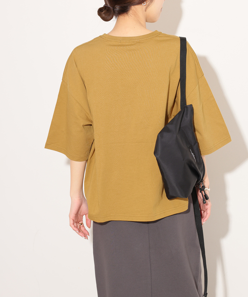 JOURNAL STANDARD relume(ジャーナルスタンダード レリューム)の「CAMBRIDGEロゴTシャツ(Tシャツ/カットソー・レディース・キャメル/ホワイト/チャコールグレー・FREE)」の21枚目の写真
