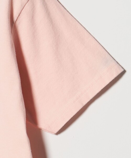 6（ロク）の「＜6(ROKU)＞NEW YORK CITY GIRL Tシャツ（Tシャツ/カットソー・レディース・ライトピンク/ホワイト・L/S）」の5枚目の写真