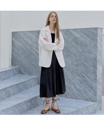 Overfit Basic Tailored Jacket - IVORY