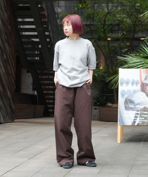 LOS ANGELES APPAREL（ロサンゼルスアパレル）の「【Los Angeles Apparel/ロサンゼルスアパレル】【トレンドファッションに取り入れやすいゆったりワイドシルエット】プリズナーパンツ ワイドワークパンツ ロスアパ アメカジ・バイカー（その他パンツ・メンズ・ネイビー/ブラウン/ブラック・LARGE/MEDIUM/X-LARGE）」の20枚目の写真