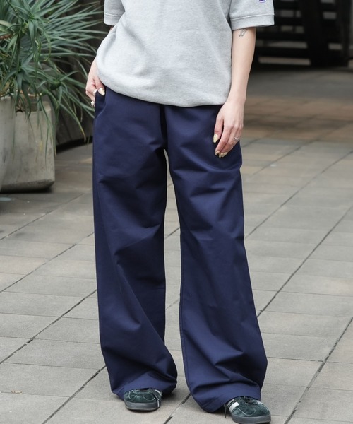 LOS ANGELES APPAREL（ロサンゼルスアパレル）の「【Los Angeles Apparel/ロサンゼルスアパレル】【トレンドファッションに取り入れやすいゆったりワイドシルエット】プリズナーパンツ ワイドワークパンツ ロスアパ アメカジ・バイカー（その他パンツ・メンズ・ネイビー/ブラウン/ブラック・LARGE/MEDIUM/X-LARGE）」の8枚目の写真