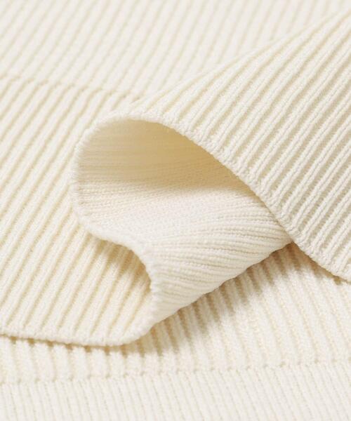 URBAN RESEARCH ROSSO WOMEN(アーバンリサーチ ロッソ)の「ショルダータックニットベスト(ベスト・レディース・アイボリー/ダークブラウン・FREE)」の15枚目の写真