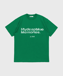 MM TEXT T-SHIRTS(GREEN)