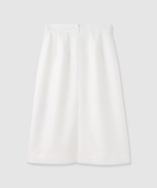 ANAYI(アナイ)の「バスケットサイドタックスカート〈セットアップ対応商品〉(スカート・レディース・ベージュ/ホワイト/ネイビー・38/36)」の4枚目の写真