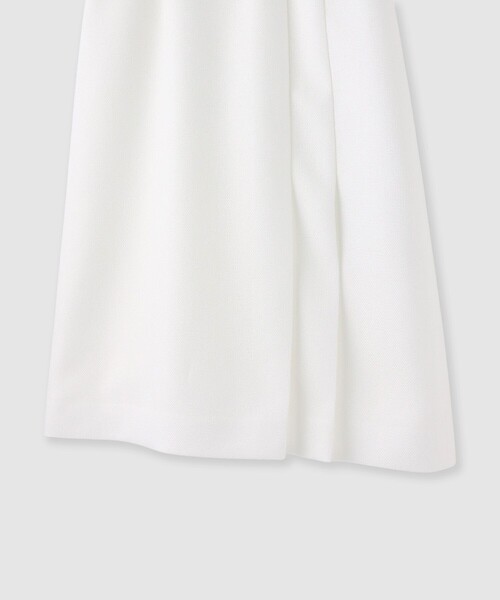ANAYI(アナイ)の「バスケットサイドタックスカート〈セットアップ対応商品〉(スカート・レディース・ベージュ/ホワイト/ネイビー・38/36)」の8枚目の写真