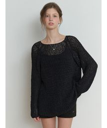 Mendls cotton knit (black)