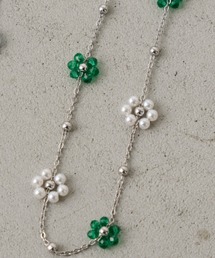 Unitage（ユニテージ）の「フラワービーズネックレス（ネックレス）」