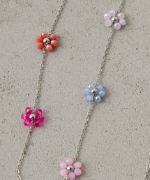 Unitage（ユニテージ）の「フラワービーズネックレス（ネックレス）」