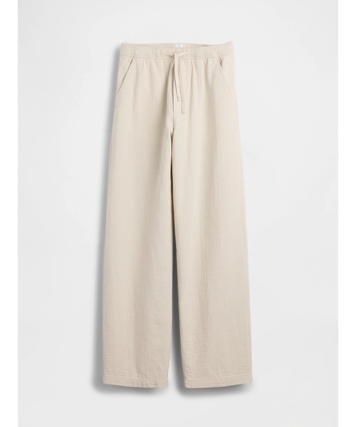GAP（ギャップ）の「イージーウエスト バギーガーゼパンツ（その他パンツ・メンズ・ベージュ/ブラック・XL/L/M/S/XS）」の9枚目の写真