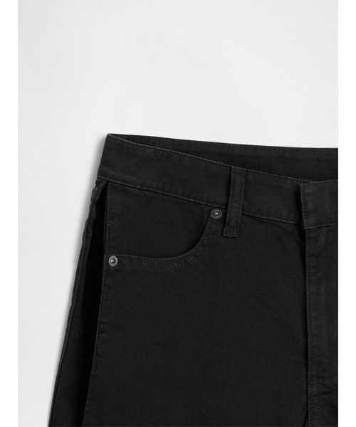 GAP（ギャップ）の「ミッドライズ ツイル サイドプリーツ トラウザーショートパンツ（その他パンツ・レディース・ブラック/ベージュ・000/10/8/6/4/2/0/00）」の6枚目の写真