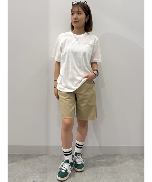 GAP（ギャップ）の「ミッドライズ ツイル サイドプリーツ トラウザーショートパンツ（その他パンツ・レディース・ブラック/ベージュ・000/10/8/6/4/2/0/00）」の14枚目の写真