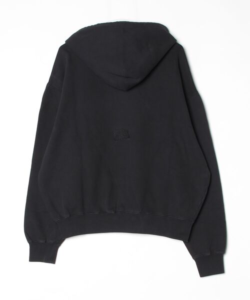 BILLIONAIRE BOYS CLUB（ビリオネア・ボーイズ・クラブ）の「OVERDYED HOODIE ARCH LOGO（パーカー・メンズ・ブラック/ネイビー・MEDIUM/X-LARGE/LARGE）」の12枚目の写真